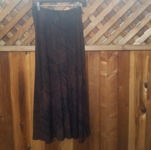 ⚡3/$12⚡ Vintage Boho Print Giraffe Maxi Skirt